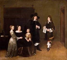 Porträt einer Familie